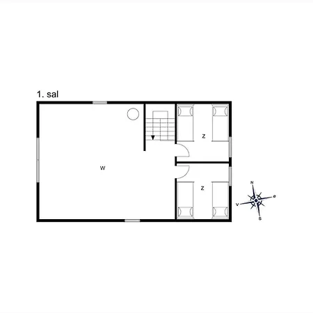 Casa de Férias 1348-thisted-klemsvej-14 *
